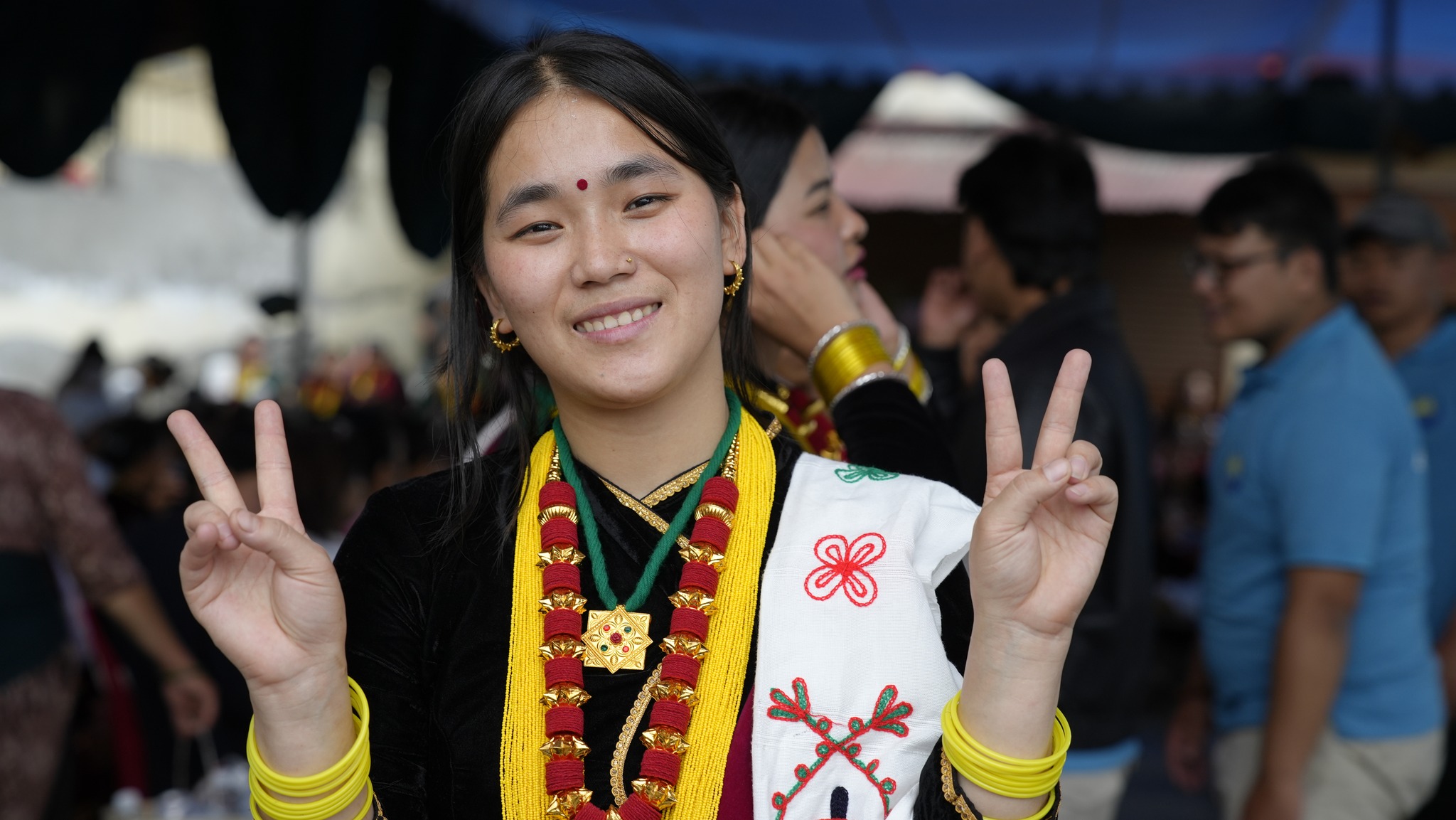 Elegant Nepali Attire